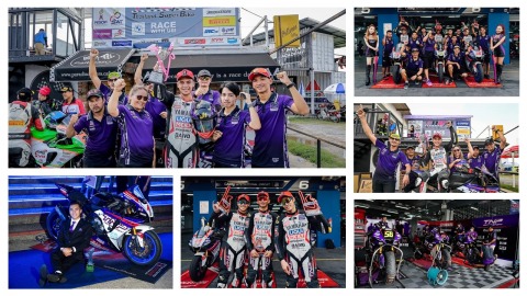 TNP MOTORSPORT TEAM IS COMPETING IN THE BRIC SUPERBIKE THAIL